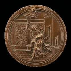 Augustus og den tiburtinske sibyll, slutningen af det 15. - begyndelsen af det 16. århundrede.