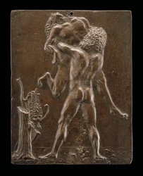 Hercules og Antaeus, slutningen af det 15. - begyndelsen af det 16. århundrede.