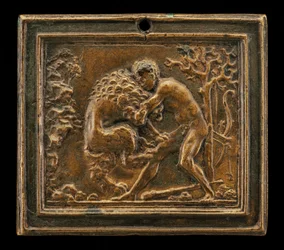 Hercules and the Nemean Lion, slutningen af det 15. - begyndelsen af det 16. århundrede.