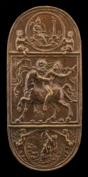 Nessus og Deianira, slutningen af det 15. - begyndelsen af det 16. århundrede.