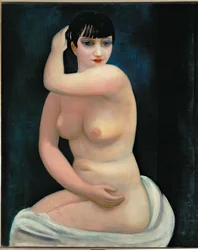 Kiki de Montparnasse (olie på lærred)