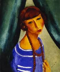 Portræt af Margueritte Gros, kunstnerens svigerinde; Portrait de Margueritte Gros, la Belle-Soeur de l