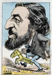 Portræt af Alfred Naquet (1834-1916), fransk politiker
