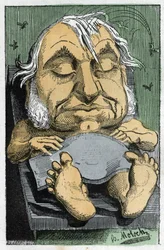 Portræt af Eugene Rouher (1814-1884), fransk politiker