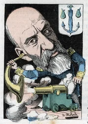 Portræt af Francois Ferdinand Philippe, prins af Joinville (1818-1900)