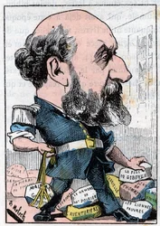 Portræt af Guillaume Victor Augier (1820-1889), fransk dramatiker.