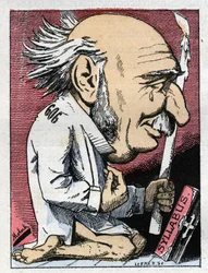 Portræt af Jules Simon (1814-1896), fransk politiker
