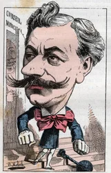 Portræt af Louis Andrieux (1840-1931), fransk advokat og politiker