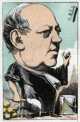 Portræt af Maître Charles Lachaud (1817-1882), fransk advokat