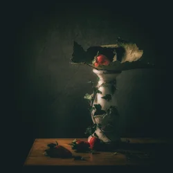 Moody Strawberry-sokkel