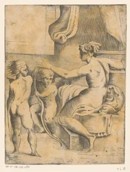 Venus med to putti