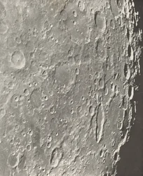 Månefotografi Blancanus - Tycho - Schiller,1899 (foto)
