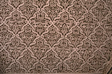 Kasbah of Thamiel glaoui, stuk, detalje (keramik)