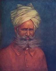 A Retainer from Central India, 1903dani