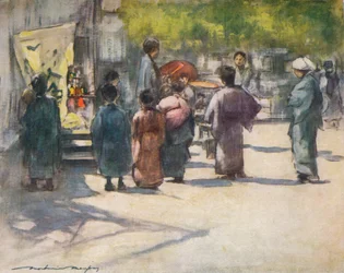 In Front of the Stall, c1887, 1901dani
