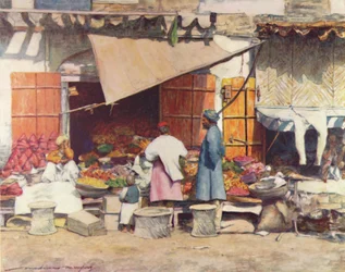 En frugtbod, 1905
