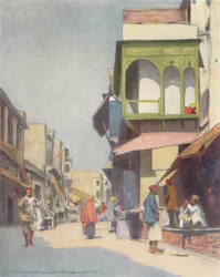 En smal færdselsåre, 1905