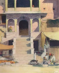 Ved trappen til et palads, 1905