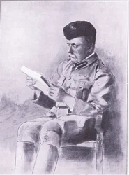Oberst French, illustration fra After Pretoria: The Guerilla War, 1902