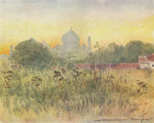 Taj Mahal, Agra, 1905