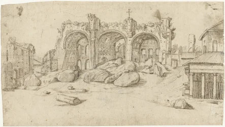 Ruinerne af basilikaen Maxentius og Konstantin, Rom