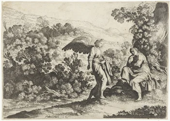 Englen trøster Hagar The Story of Hagar (serietitel)