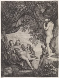Diana opdager Callisto .s graviditet