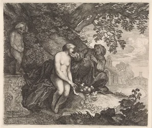 Vertumnus forsøger at forføre Pomona