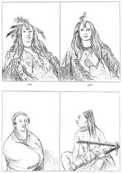 Flatheads, Nez Perces og Chinooks, 1841.
