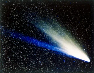 Comet West nær solen, 1976.