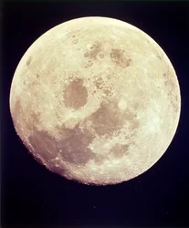 Månen, Apollo II mission, juli 1969.