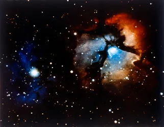 Trifid-tågen i stjernebilledet Skytten.