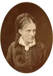Anna Dostyevskaya, kone til den russiske forfatter Fjodor Dostoyevsky, slutningen af det 19. eller begyndelsen af det 20. århundrede