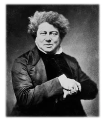 Alexandre Dumas Den Ældre (1802-1870) fransk forfatter, billede af Nadar ca. 1855