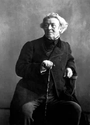 Fransk maler Camille Corot fotograferet af Nadar