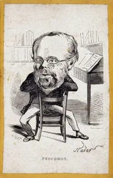 Portraits-charge (portraits charge) af Pierre-Joseph Proudhon (Pierre Joseph Proudhon