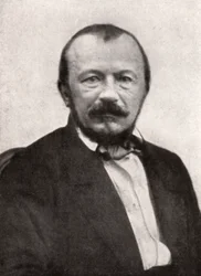 Gerard de Nerval, fransk digter, midten af det 19. århundrede.