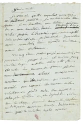 Brev til Joséphine de Beauharnais