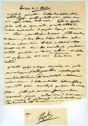 Brev fra Napoleon Bonaparte til sin bror Joseph, 25. juli 1798.