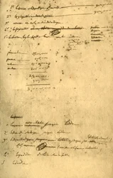 Noter vedrørende Leoben-traktaten, marts 1797, 1921.