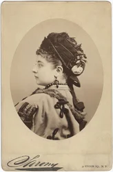 Portræt af Pauline Lucca 1841-1908