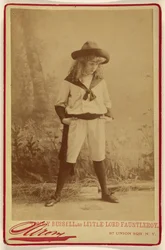 Tommy Russell som lille lord Fauntleroy