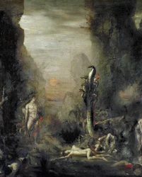 Hercules and the Lernaean Hydra, efter Gustave Moreau, c.1876