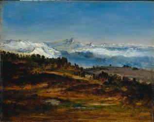 Pyrenæerne, toppen af Midi de Bigorre, 1871-1872.