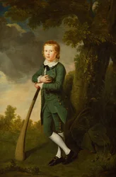 Portræt af Herbert Newton Jarrett (olie på lærred)