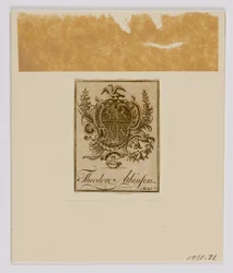 Theodore Atkinsons exlibris
