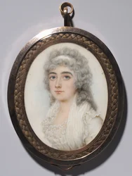 Portræt af en kvinde, ca. 1795.