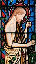 Noli Me Tangere, ca. 1864 (farvet glas)