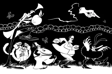 The Blue Meanies, 2004 (muste; tarkistettu digitaalisesti 2023)