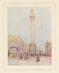 Monumentet (farvelitografi)